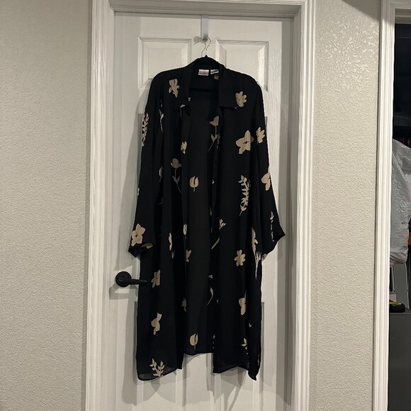 Vintage Jane Seymour for Crossing Point Signature Collection Tank Pants Robe Set - Picture 1 of 12